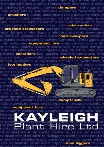 Kayleigh Plant Hire brochure